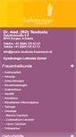 Mobile Screenshot of praxis-teodosiu-frauenarzt.ch